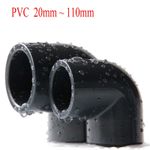 90 Degree PVC Pipe Fitting Elbow Coupling Adapter 20mm 25mm 32mm 40mm ~ 110mm