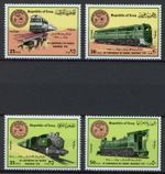 Iraq 1975 : Trains - Good Set Very Fine MNH Stamps - Catalog Value : 48€