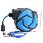 10M Automatic Retractable Reel telescopic gas drum Air Hose Reel 8*12mm Y ✅