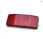 Bicycle Bike Safety Caution Warning Reflector Disc Rear Pannier Rack UK