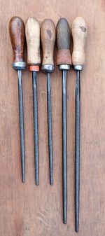 Vintage E.S.C Cyclops File/Rasps Made In Sheffield England ×5