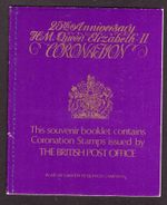 GB 1978 25th Anniversary QEII Coronation - Cancer Research Booklet - MNH