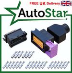 24 Pin Wire ECU Connector Plug Socket Boot Terminals For FCI Delphi Male Female