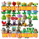 2025 PLANTS Vs ZOMBIES PVZ Kids Toy Birthday Gift Soft Plush Teddy Stuffed Toy