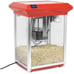 HAXRO Popcorn Machine 8oz Retro-Inspired Maker Movie Nights Parties Non-Stick