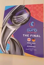 Women's Euro 2022 Final England Vs Germany Official Matchday Programme Wembley
