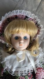 Vintage porcelain doll