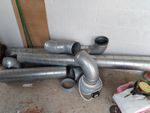High-quality Industrial Ventilation Pipe System Complete with Motor Aswell. Used