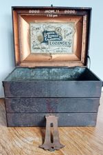 Rare art nouveau folding shop Chlorodyne lozenge box Champions Davies  Bristol