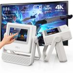 1080p 4K Projector 5G WiFi6 900ANS Smart HD LED Android Home Theater HDMI USB
