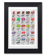 MOTOGP ALL RIDERS 2023 SEASON TEAMS SIGNED POSTER PHOTO BAGNAIA QUARTARARO MOTO