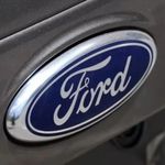 For Ford 145mm X 58mm Blue Badge Focus MK3 C-MAX Grand C-MAX KA Rear Boot
