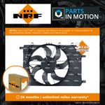 Radiator Fan fits VAUXHALL ZAFIRA B, C 1.8 11 to 18 Cooling NRF 13289622 Quality