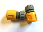 2 x Hozelock Quick Release Garden Hose pipe Connector fitting non water stop