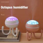 Octopus Air Humidifier Mini Humidifier Ultrasonic Aroma Diffuser LED Night Light