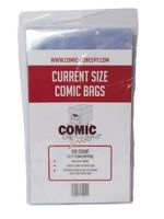100x Current Size Comic Book Bags - Comic Concept