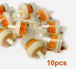 10Pcs Universal Petrol Filter inline fuel Filter fits 6-8mm pipe for Motorcycle