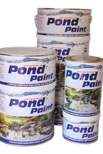 Epoxy Resin Pond Paint. For waterproofing & damp proofing ponds & water features