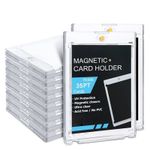 10-50x Magnetic Card Holders Cases 35pt Baseball Cards Protectors Fit For Sports