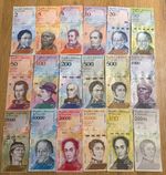 Collection set of 18 Venezuela banknotes / UNC (  full list in description )