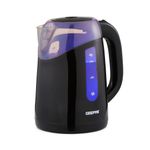 Kettle Illuminating Cordless Electric 1.7L Jug Kettle BPA Free 2200W Geepas