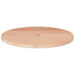 Solid Wood Oak - round 40cm x1.5cm