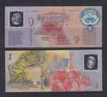 KUWAIT - 1993 Liberation Commemorative 1 Dinar UNC