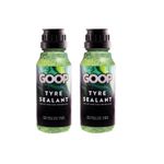 Tyre Sealant Puncture Repair Prevention and Wheel Sealant Goop 2 x 250ml