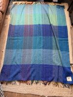 Vintage Curlew Weavers Welsh Blanket