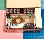FUJI   FR II  90    TYPE  II    BOX OF 10  CASSETTE TAPES (10) (SEALED)