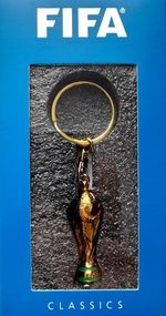FIFA World Cup 3D trophy keyring (Official Licensed Product) 4 cm NEW original