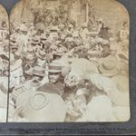 Mont Pelee Refugees Fort Du France Martinique France 1902 Stereoview Card H2-4