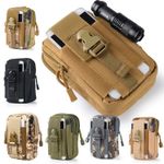 Tactical MOLLE Waist Bag Small Pouch Belt Pack EDC Camping Hiking Travel UK