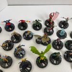 LOTOF 40 HEROCLIX FIGURES