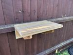 Extra Long 28”Wall Mountable Shelf /ledge/platform For Catio Outdoor Cage