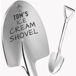 Personalised Ice Cream Spoon Stainless Steel Shovel Custom Engraved  Any Name
