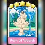 1 x Font of Wealth sticker - Set 22 -Mono_poly_ Go sticker (Fast send)