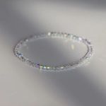 Super Flashing Ultra-Fine Crystal Bracelet Light Luxury Texture Simple Female