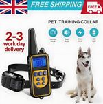 800M Electric Pet Dog Training E-Collar Anti-Bark Obedience Remote Control LCD