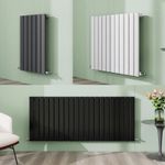 Horizontal Designer Flat Panel Radiator Best Price Rads All Colours
