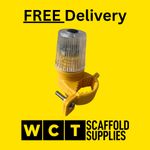 LED Automatic WHITE Flashing Light Scaffolding Safety Lamp  - FREE DELIVERY