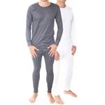 Kids Thermal Winter Warm Underwear Set Long John Bottom and Long Sleeve Top