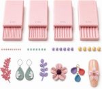 4 Size 3D Print Clay Gel Ball Maker Tool Nail Art Bead Roller for 3D Gel Flowers