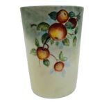 Vtg Porzellanfabrik Arzberg Bayern Germany Hand-Painted Apple Tumble Up Cup Only