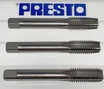 Presto HSS Metric Coarse Machine Hand Taps M2-30, Taper, Second & Plug