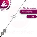 Shakespeare MD70 1.5m Commercial Marine VHF Antenna with Universal Base│InUK
