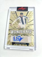 Morgan Rogers 1/1 Autograph Leaf Soccer Chelsea