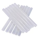 12 x 7.5mm Clear Hot Melt Adhesive Glue Gun Sticks Craft Decorating 100mm Long