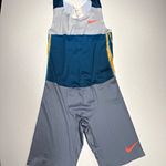 Nike Dri-FIT ADV Men’s running speed suit Colourblock Zip Breathable