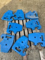 Ford Blue Cast Iron Front Tractor Weights Set of 8 Ballast Weights 07815 881918